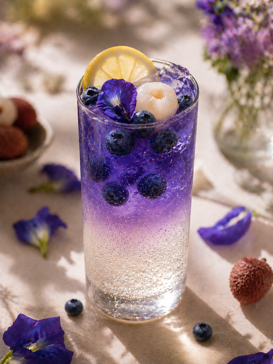 Azure Drift mocktail